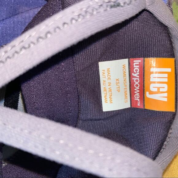 Lucy LucyPower Striped Workout Racerback Tank XS - Picture 7 of 9